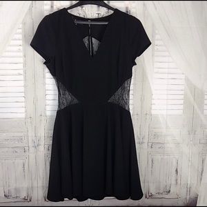 COREY LYNN CALTER BLACK LACE DRESS